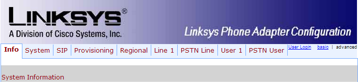Конфигурация linksys spa3000 Конфигурация linksys spa3000